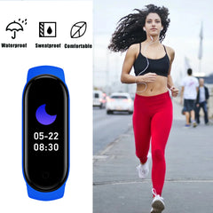Fitness Activity Tracker M6 Smart Sports Bracelet M6 Smart Bracelet Heart Rate Blood Pressure Sleep Monitor Accurate Data Sport
