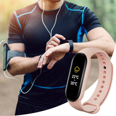 Fitness Activity Tracker M6 Smart Sports Bracelet M6 Smart Bracelet Heart Rate Blood Pressure Sleep Monitor Accurate Data Sport