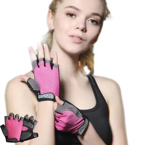 Breathable Anti-Slip Half-Finger Gloves – Summer Comfort for Cycling, Fitness & Outdoor Sports
