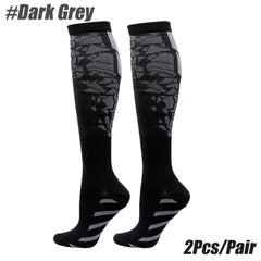 1 Pair Compression Socks – Calf Support for Running, Travel, Pregnancy &amp; Recovery