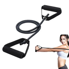 3-Level Resistance Pull Rope Bands – Full-Body Home Workout with Handles