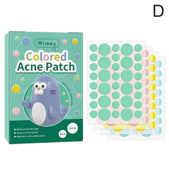 144PCS Star Pimple Patch – Colorful & Invisible Acne Care Stickers