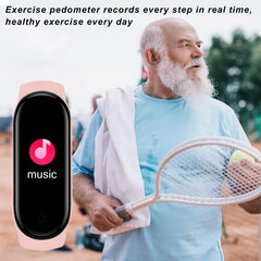 Fitness Activity Tracker M6 Smart Sports Bracelet M6 Smart Bracelet Heart Rate Blood Pressure Sleep Monitor Accurate Data Sport