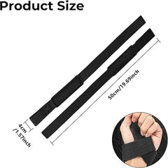 Weightlifting Wrist Straps – Adjustable Non-Slip Grip for Heavy Lifts