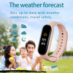 Fitness Activity Tracker M6 Smart Sports Bracelet M6 Smart Bracelet Heart Rate Blood Pressure Sleep Monitor Accurate Data Sport