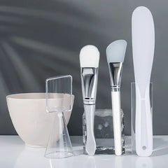 Facial Brush &amp; Mask Bowl Set – DIY Beauty Tool Kit for Skincare Lovers