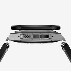 Luxury Titanium Alloy Modification Kit For Apple Watch Ultra 2 1 49mm Fluororubber Strap For Iwatch Series 9 8 7 6SE 5 45MM 44MM