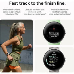 Pixel Watch Latest Model - Android Smartwatch, Heart Rate Tracking, Fitbit Advanced Running, 24-Hour Battery Wi-Fi