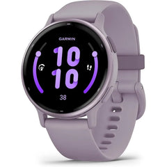 Health and Fitness GPS Smartwatch, AMOLED Display, Up to 11 Days of Battery, Black