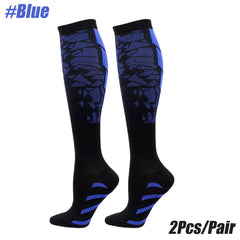 1 Pair Compression Socks – Calf Support for Running, Travel, Pregnancy &amp; Recovery