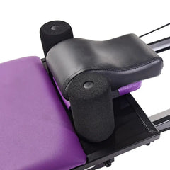 Pilates Reformer Workout Machine for Home Gym with Cardio Rebounder