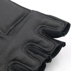 Half-Finger Tactical Gloves for Men – Rugged Grip for Outdoor Action
