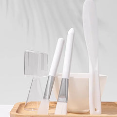 Facial Brush &amp; Mask Bowl Set – DIY Beauty Tool Kit for Skincare Lovers