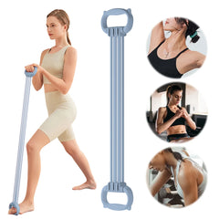 Stretch Strap Yoga 8-Figure Tensioner Elastic Belt Fitness Rubber Pull Rope Home Fitness Equipment Open Back Practice Shoulder