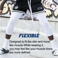 Men’s Compression Pants – Cool Dry Performance Tights for Training Recovery
