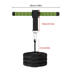 Arm Muscle Training Bar Fitness Wrist Exerciser Forearm Muscle Training Roller Arms Biceps Workout Trainer For Home Gym