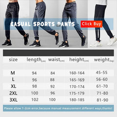Men’s Quick-Dry Running Sport Pants – Training Joggers with Zipper Pockets
