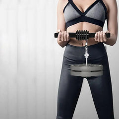 Arm Muscle Training Bar Fitness Wrist Exerciser Forearm Muscle Training Roller Arms Biceps Workout Trainer For Home Gym