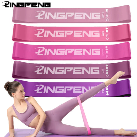Resistance Loop Exercise Bands – 5-Level Set for Strength, Stretching & Rehab