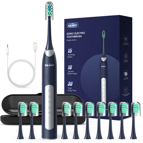 Sejoy JS10-1 Electric Sonic Toothbrush – Comprehensive Oral Care