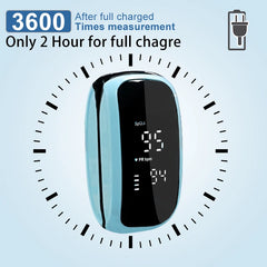 Rechargeable Finger Pulse Oximeter – SpO2 &amp; Heart Rate Monitor with LED Display